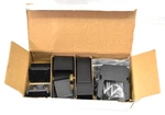 Freedom Versarail Matte Black Aluminum Stair Connector Level Kit. Fixed Price $34.99.