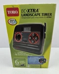 Toro Ecxtra Sprinkler Timer 6 Zone W Complete Programming Option Open Box. Fixed Price $59.99.