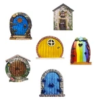 6PCS Wood Fairy For Home Garden Tree Outdoor/indoor Miniature Decoration Cb. Fixed Price $11.59.