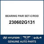 2006-2013 Kia Forte Bearing Pair Set-c/rod Oem New 230602G131. Fixed Price $73.45.