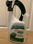 Scotts Liquid Turf Builder Lawn Food In 1 Feeds And Waters Same Time 32FL Oz. Fixed Price $17.00.