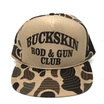 Vintage Buckskin Rod & Gun Club Snapback Camouflage Rope Polyester 90S. Fixed Price $16.58.