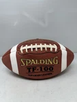 Spalding Nfhs Top Grain Leather Full Size Patent Football TF-100. Fixed Price $55.00.