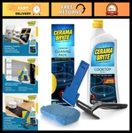 Complete Cooktop Cleaning Kit 10 Cleaner Pads, Pow-r Grip Tool, Scraper & Clot. Fixed Price $39.59.
