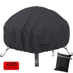Fire Pit Cover Heavy Duty Waterproof Round Patio Bowl Table 30 Inch. Fixed Price $13.99.