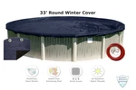 Buffalo Blizzard Deluxe Navy Blue Round Swimming Pool Winter Cover - Choose Size. Fixed Price $89.99.