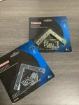 Flat Corner Brace Zinc Plated 3" Prosource Lot Of 2 (8 Pieces) Nos. Fixed Price $12.95.