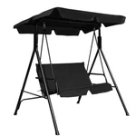 Outdoor Swing Chair Canopy Patio Garden Hanging 2-PERSON Yard Porch Furniture. Fixed Price $84.99.