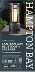 Hampton Bay- Camping Lantern With Bluetooth Speaker New. Fixed Price $75.98.