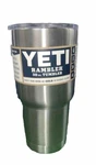 Yeti Rambler Tumbler 30Z. Stainless Steel - Silver (21070070021). Fixed Price $29.99.