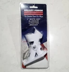 Valley Forge 60752 Up To 1" Flag Pole Bracket White Cast Aluminum Position New. Fixed Price $10.49.