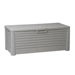 Toomax Florida Deck Storage Box Bench Furniture, 145 Gallon (grey) (for Parts). Fixed Price $132.48.