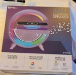 Simply Tech 3-IN-1 Speaker Bluetooth Fm Radio Nightlight Wireless Charger. Fixed Price $25.00.
