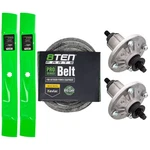 8TEN Blade Spindle Belt Kit For John Deere 115 105 125 42 Inch GX22151 GY20454. Fixed Price $73.95.