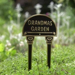 Renovators Supply Solid Brass Sign Board Plate "grandmas Garden" Plaques. Fixed Price $50.99.
