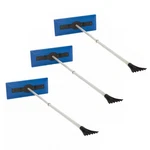 Snow Joe 3 Pack Windshield Ice Scraper, Car Window Removal Broom For Winter. Fixed Price $61.99.