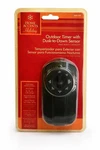 Outdoor Timer Dusk To Dawn Sensor Home Accents Holiday Light Control 1000W Plug. Fixed Price $9.99.