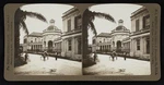 Kings House And Rodney Statue, Spanish Town, Jamaica, Old Historic Photo. Fixed Price $6.50.