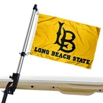 Cal State Long Beach 49ERS Golf Cart And Flagpole Mount Holder. Fixed Price $39.95.