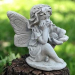 Fairy Lawn Idea Garden Statue Outdoor Yard Art 15IN Decor Figurine Sculpture. Fixed Price $183.00.