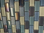 4 Ft. 1 X 2 Pool Waterline Mosaic Tile Artistry Blue Blend. Fixed Price $35.00.