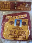 New Minnesota Golden Gophers Soft Sculpture Windsock By Magic Creations. Fixed Price $7.99.