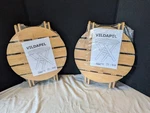 Bamboo Wood Plant Stand Table Set New 2PC Ikea Vildarel Home Decor. Fixed Price $68.88.