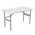 Lifetime 280478 Commercial Nesting Folding Table 4FT White Granite. Fixed Price $99.96.