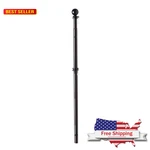 Evergreen Flag Telescoping 5FT Metal Pole Incl Two Tangle-free Ring. Fixed Price $49.99.