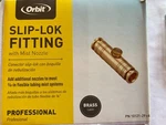 Orbit 10121W Mister System 3/8 Brass Slip-lok Fitting W/ Nozzle. Fixed Price $11.95.