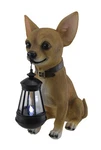 Zeckos Little Light Keeper Chihuahua Statue And Led Lantern. Fixed Price $69.99.