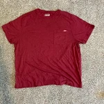 Coleman Burgundy Pocket T-shirt Men's Xxl Outdoor Style. Fixed Price $12.00.