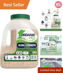 Powerful Pet-safe Melt For Concrete Eco-friendly Granular De-icer, 11 Lbs. Fixed Price $62.99.