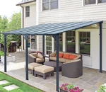 Metal Outdoor Pergola Gazebo Garden Awning Patio Canopy Rectangle Sunshade 3SIZE. Fixed Price $399.99.