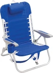 Rio Brands ASC529 4-POSITION Backpack Lace-up Suspension Folding Beach Chair. Fixed Price $81.47.