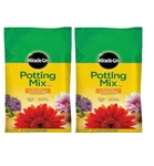 Miracle-gro Potting Mix For Indoor And Outdoor Container Plants, 8QT, Pack Of 2. Fixed Price $17.63.