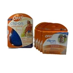 Off! Clip On Mosquito Fan Circulated Repellent Unit 5 Boxes Refills- 2 Ea 10T. Fixed Price $57.37.