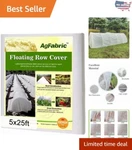 Reusable Frost Blankets For Plants 1.2OZ - Easy Installation & Weather Shield. Fixed Price $33.96.