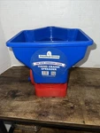 New American Lawn Hand Crank Spreader. Fixed Price $29.99.