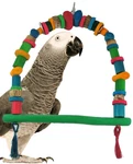 41352 Small Arc Swing Bird Toy Parrot Conure Quaker African Grey Macaw Amazon. Fixed Price $29.99.
