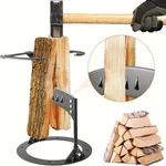Heavy Duty Manual Log Splitter With Lever - For Firewood, Camping & Backyard. Fixed Price $39.99.