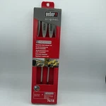 Weber Original Stainless Steel Skewer Set/elevations Tiered System- 4 Pack Nos. Fixed Price $49.95.