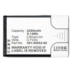 Garmin Alpha 200, 200I, 300, 300I Gps Battery 361-00053-00, 010-11599-00 2200MAH. Fixed Price $18.85.
