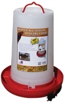 Farm Innovators HPF-100 Heated 3 Gal Plastic Hanging Poultry Water Fountain Red. Fixed Price $41.99.