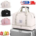 Women Large Duffel Bag Gym Travel Tote Weekender Carry-on. Fixed Price $17.01.