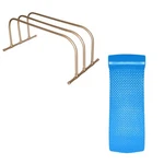 Trc Recreation Pvc Pool Float Storage Drying Rack W/ Foam Lounger Bahama Blue. Fixed Price $239.98.