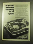 1975 Ata American Trucking Association Ad - Pot Roast. Fixed Price $17.99.