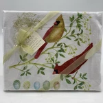 Alices Cottage Flour Sack Tea Towel Lot 2 Cardinal Bird Couple Hostess Gift New. Fixed Price $15.95.