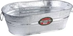 Behrens 0-OV Galvanized Oval Tub Hot Dipped Steel Utility. Fixed Price $42.99.