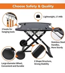 Weber Portable Grill Cart 6557 Folding 1000 1200 2000 2200 Bbq New. Fixed Price $99.54.